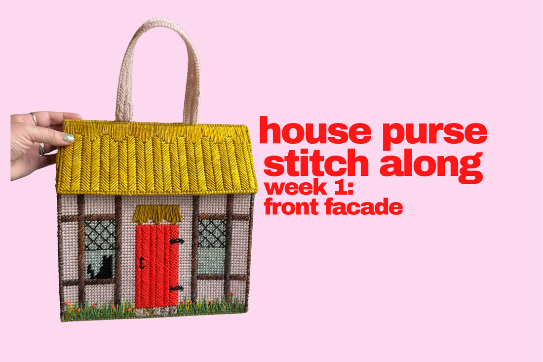 House Purse Stitch Along: Week 1