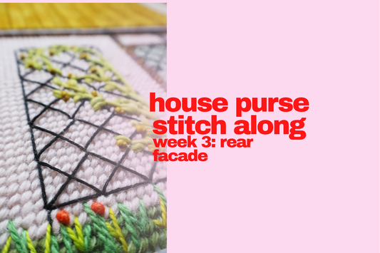Stitch Along Week 3: Rear Facade