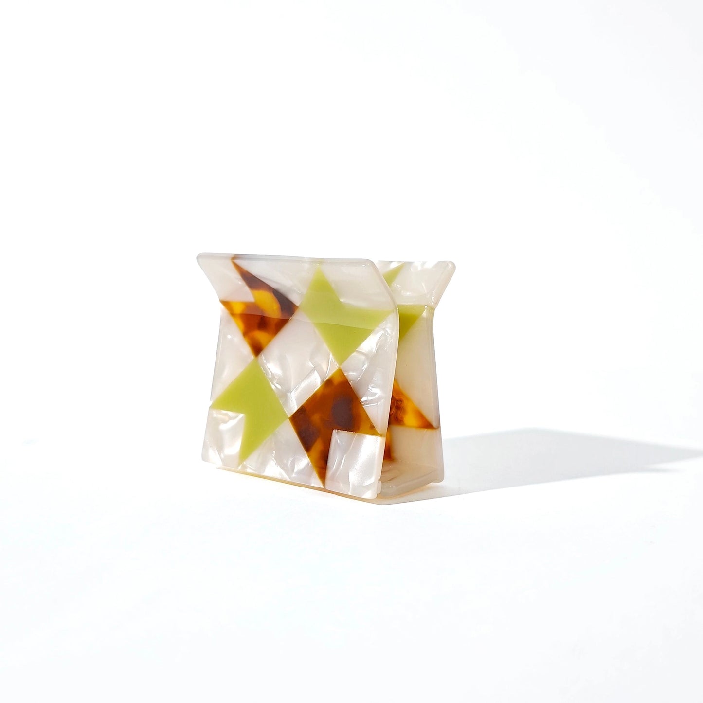 Tortoiseshell Ribbon Star Quilt Claw X-SMALL