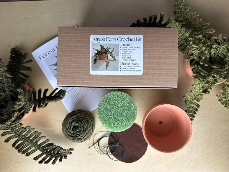 Crochet kit - Forest Fern