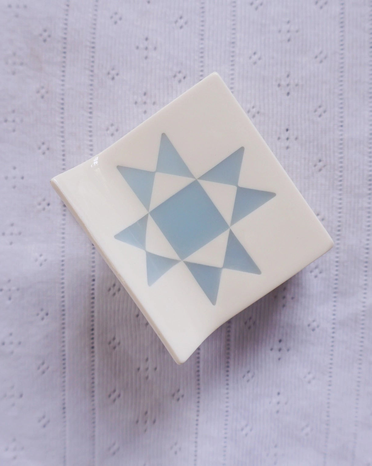 Faded Denim Quilt Claw SMALL