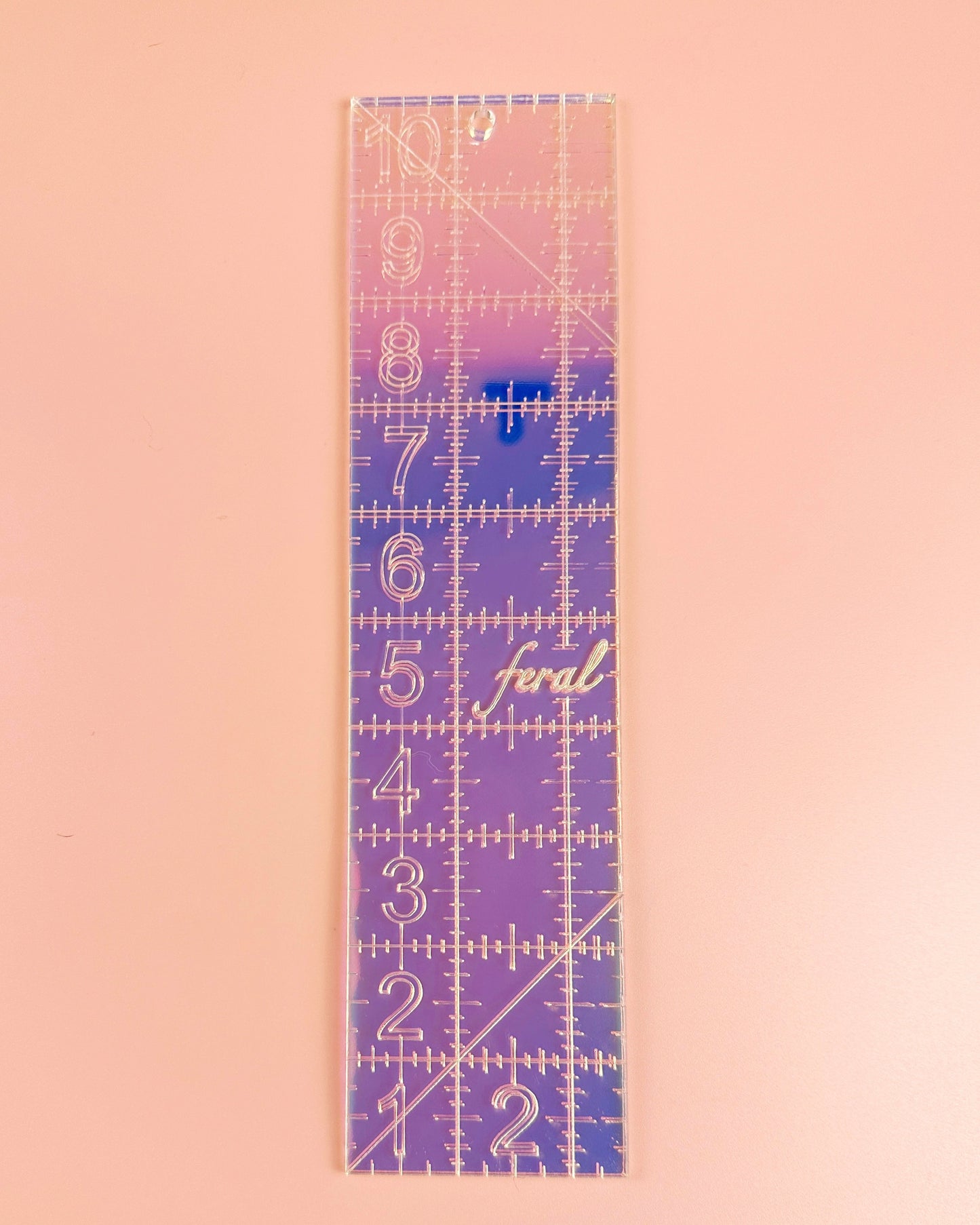 2.5 by 10 in Quilting Ruler