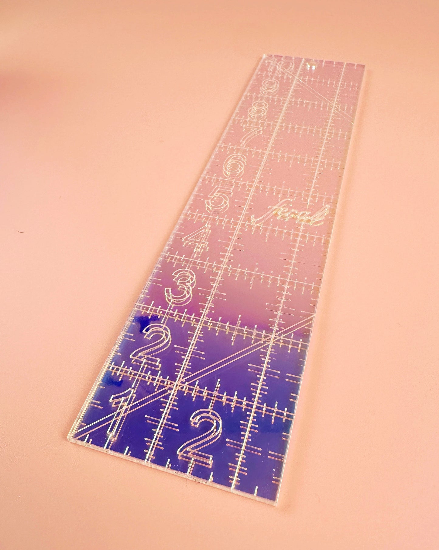 2.5 by 10 in Quilting Ruler