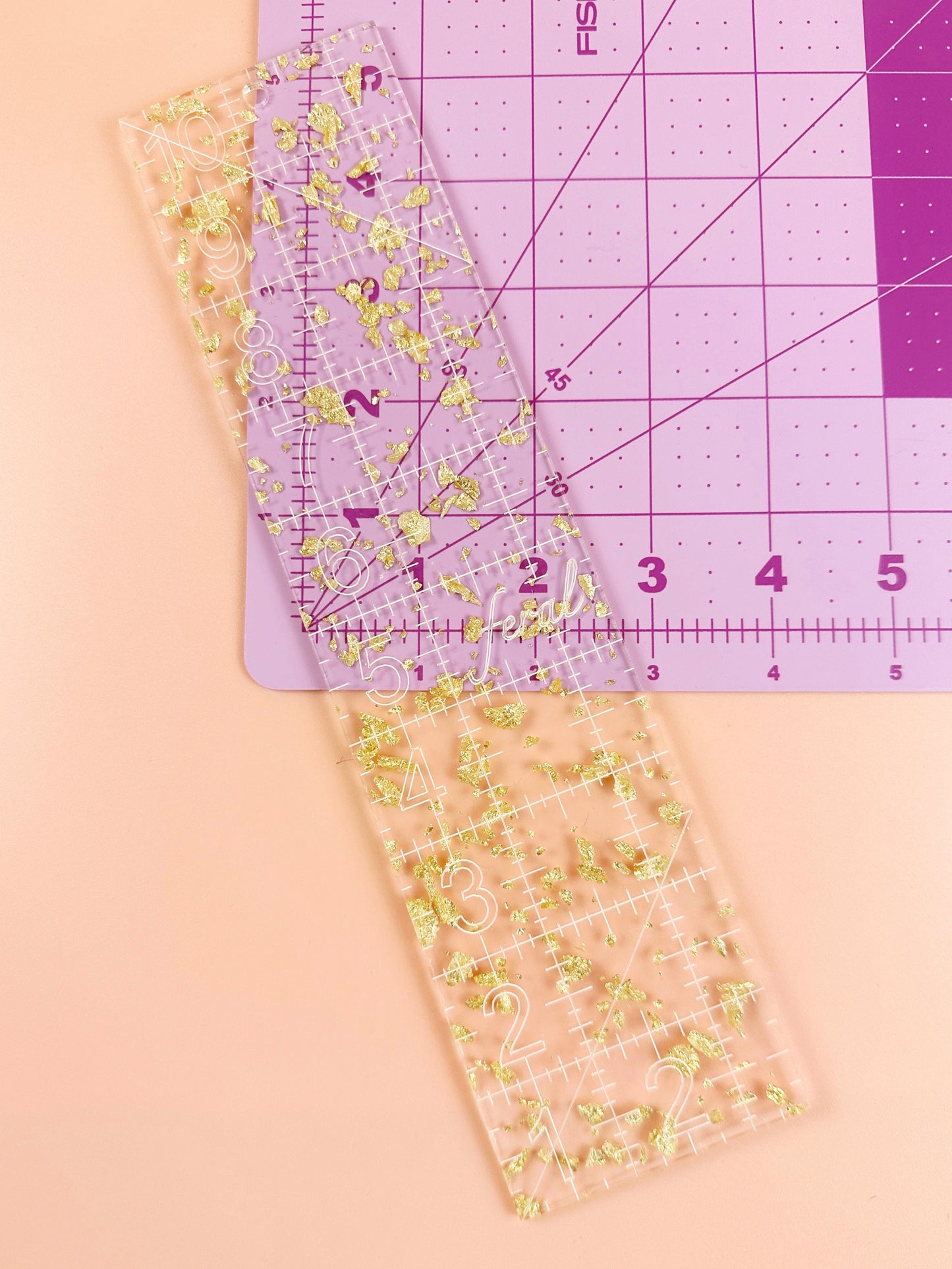 2.5 by 10 in Quilting Ruler