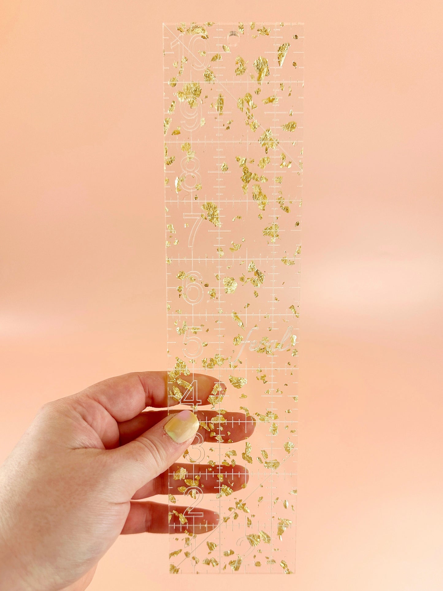 2.5 by 10 in Quilting Ruler