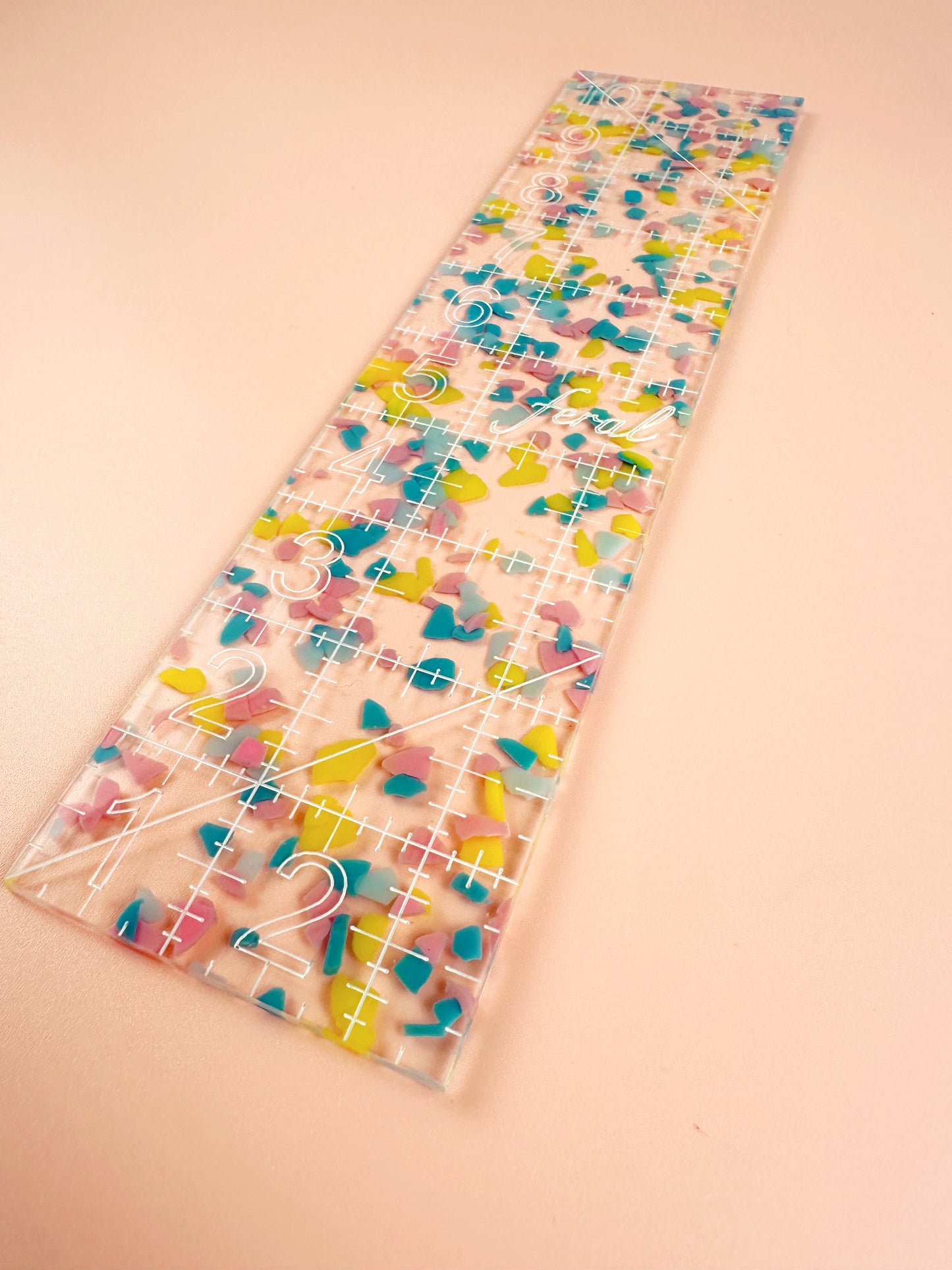 2.5 by 10 in Quilting Ruler