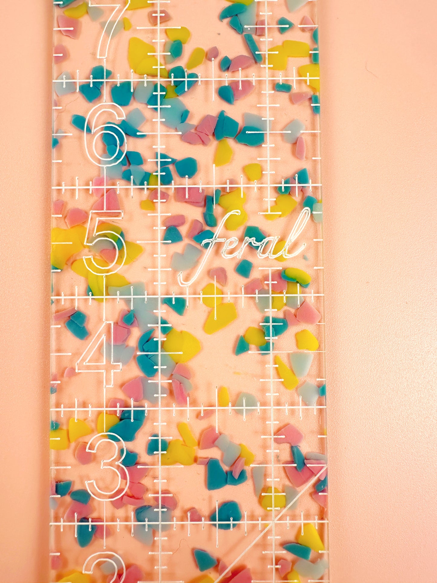 2.5 by 10 in Quilting Ruler