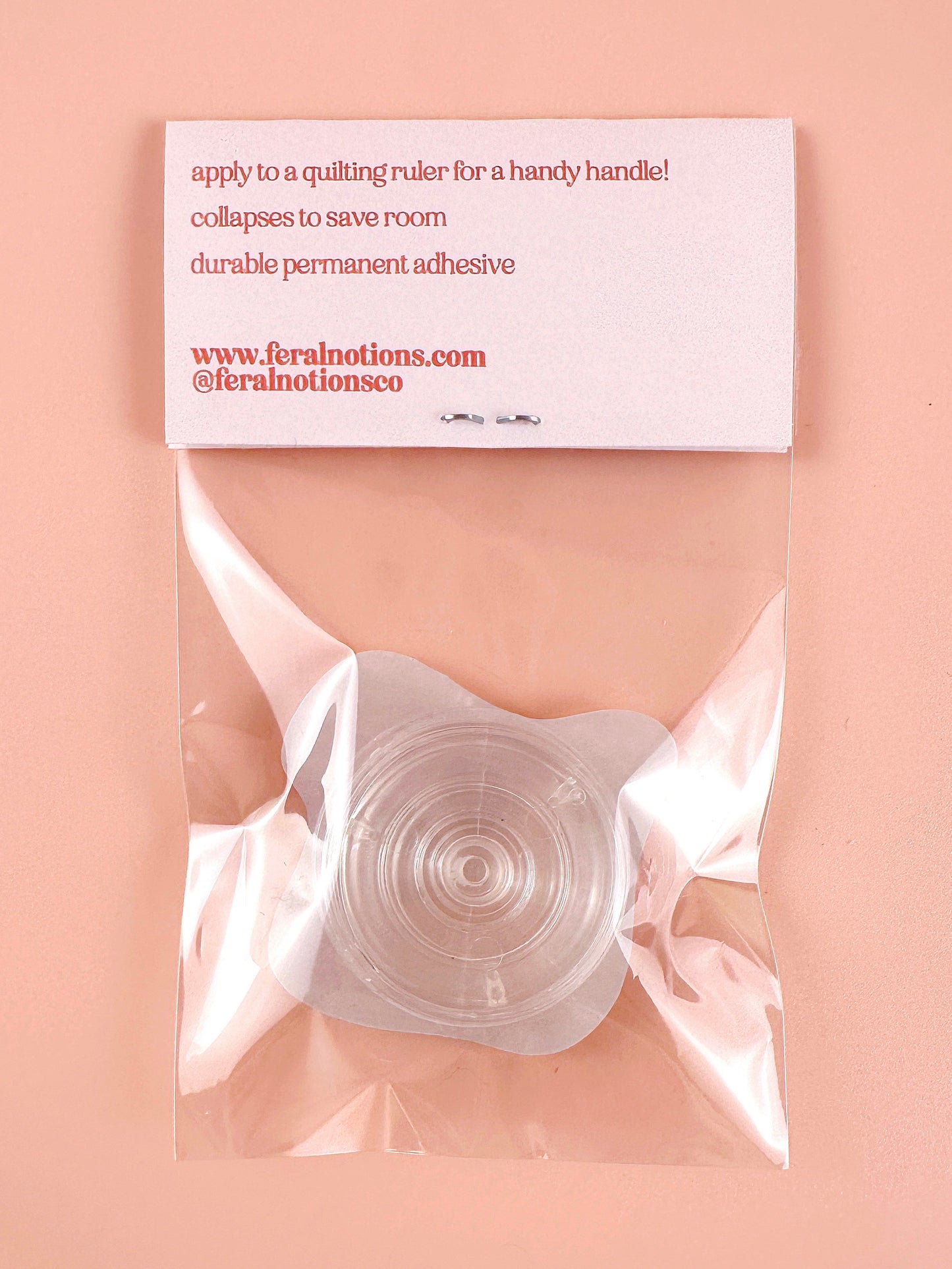 Over easy pop-up ruler handle