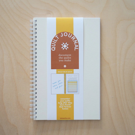 Quilt Planner notebook