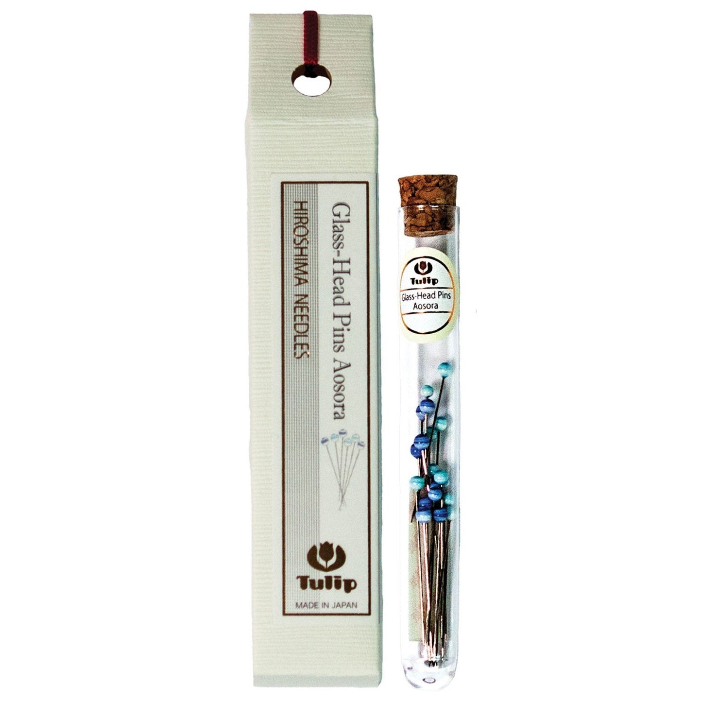 Glass head pins - Aosora by Tulip