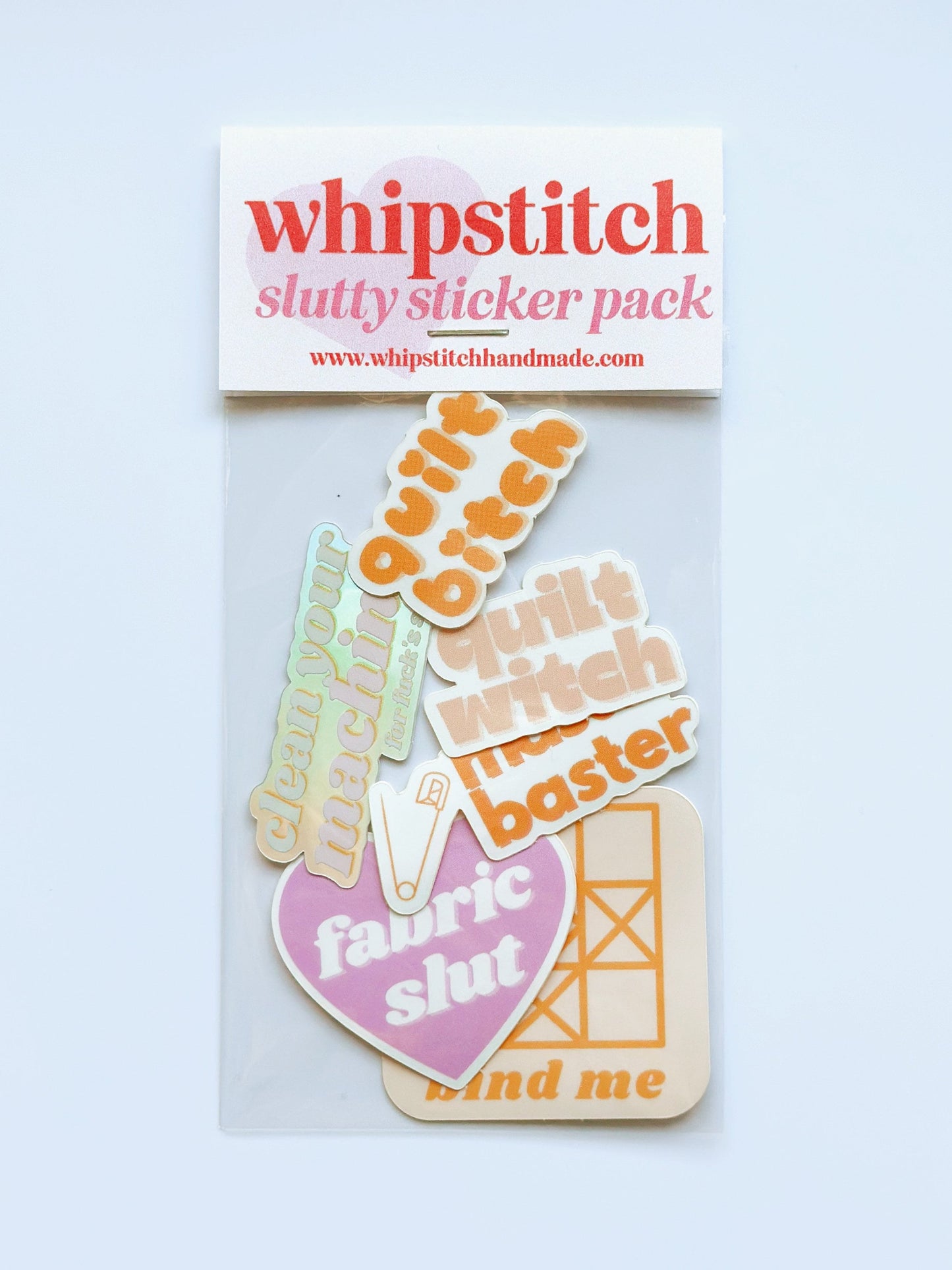 Quilting sewing vinyl sticker pack