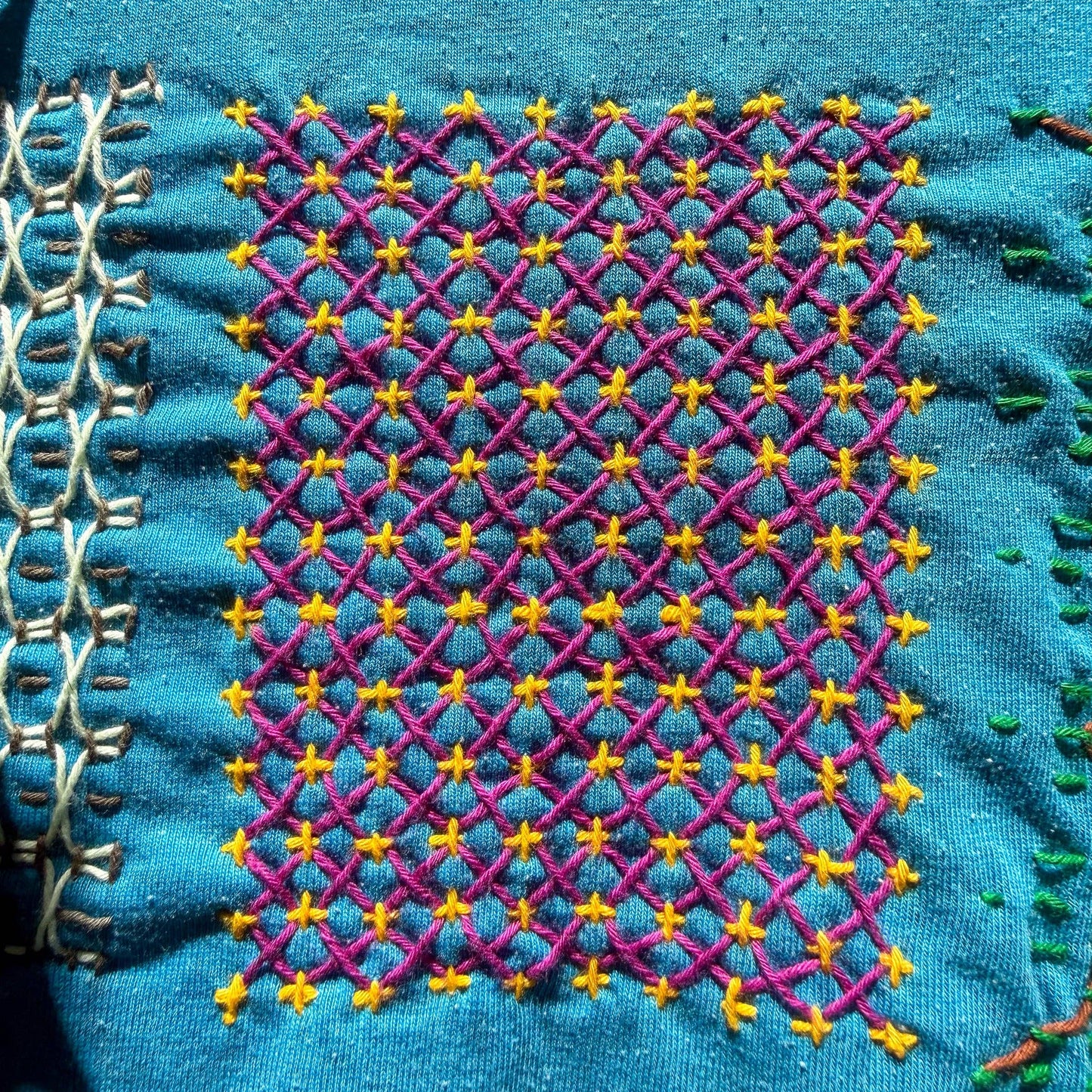 Weavings . Minimal Mending Series