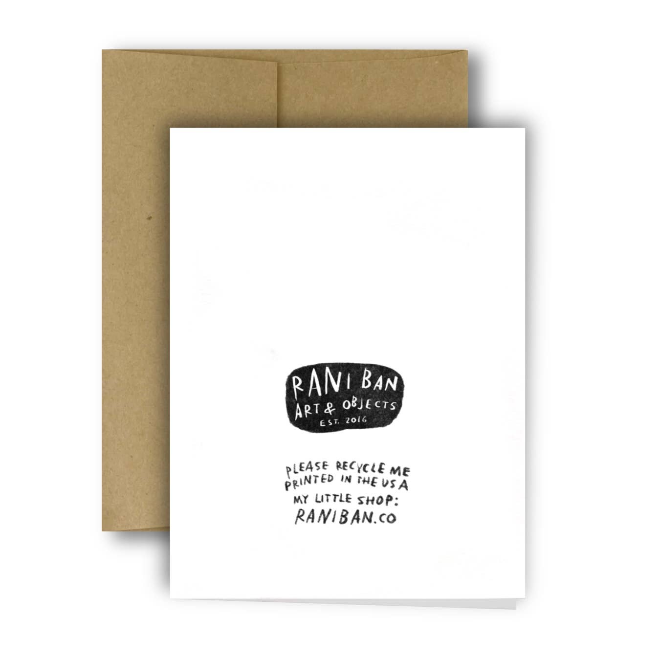 BLESS YOUR MESSY HOUSE Greeting Card