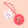 Full of Craft Supplies Luggage Tag - Sarah Hearts