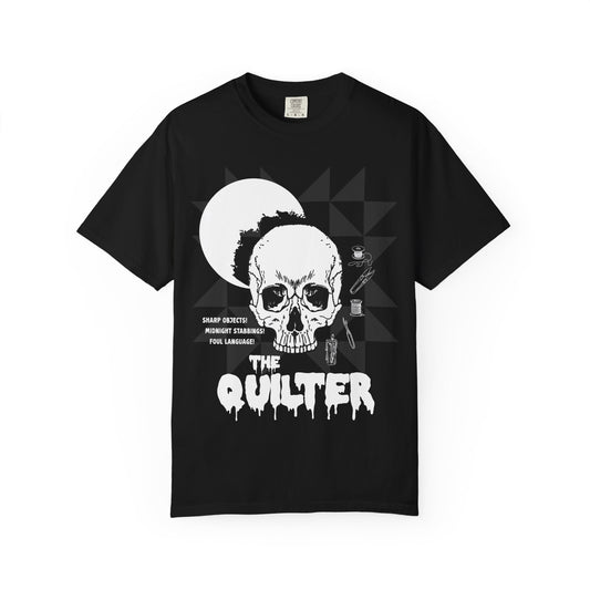 The Quilter horror movie t shirt