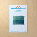 Handwoven Sew-on Patch - Swiss Twill No. 15 of 34