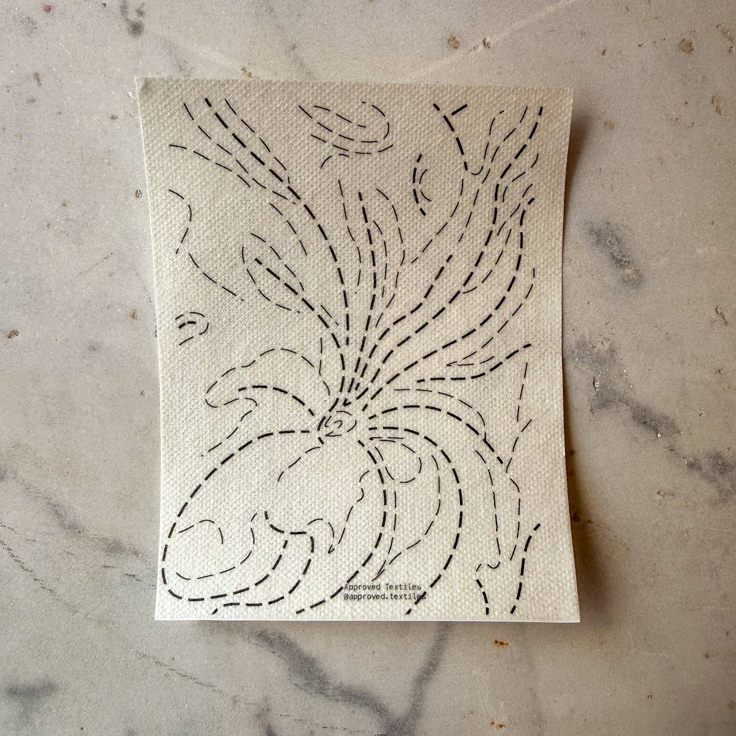 Georgia O'Keeffe Florals Mending + Embellishment Transfer