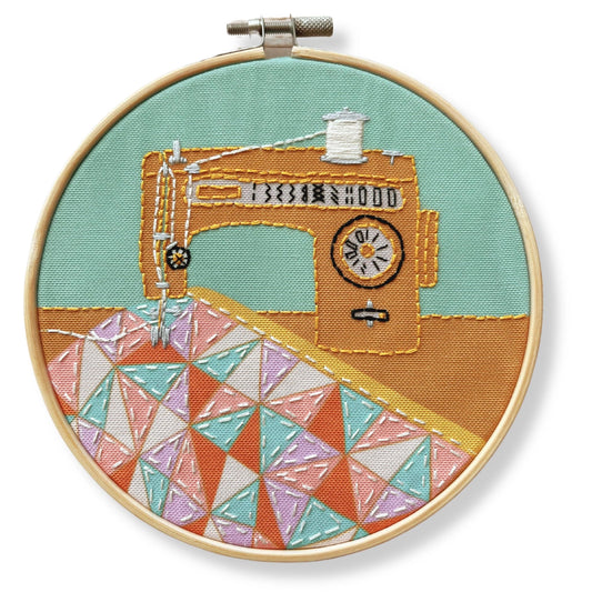 Rikrack quilting embroidery kit