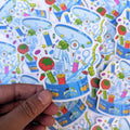 Butter Cookie Sewing Supplies Sticker - Christina Hu