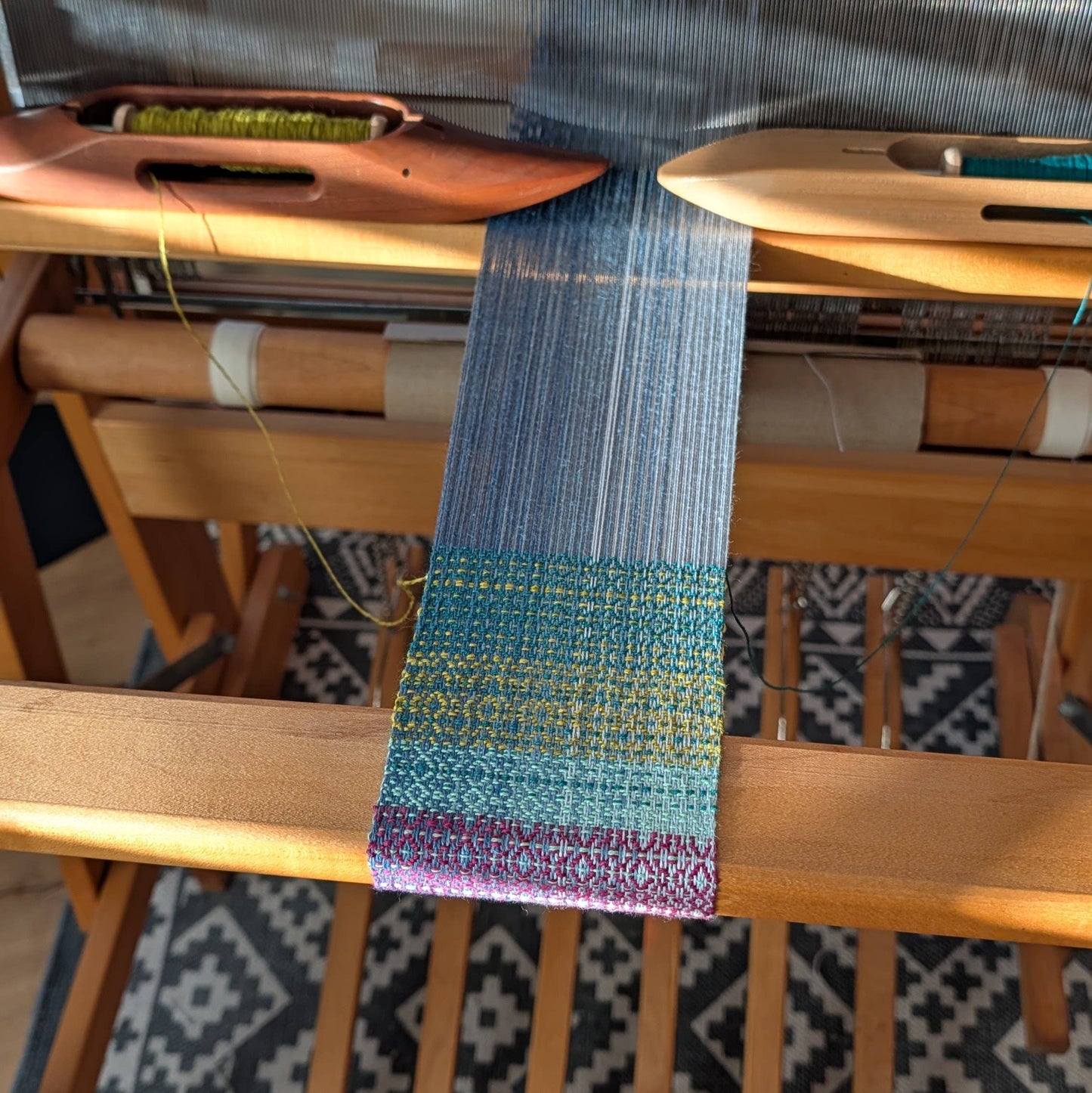 Handwoven Sew-on Patch - Swiss Twill No. 11 of 34