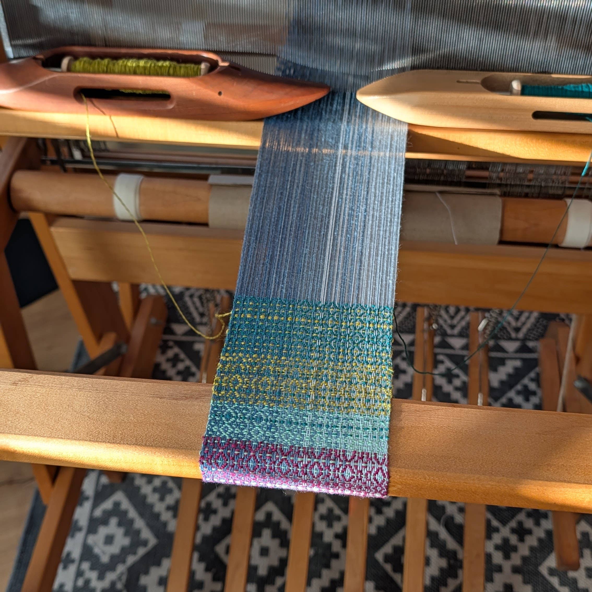 Handwoven Sew-on Patch - Swiss Twill No. 11 of 34