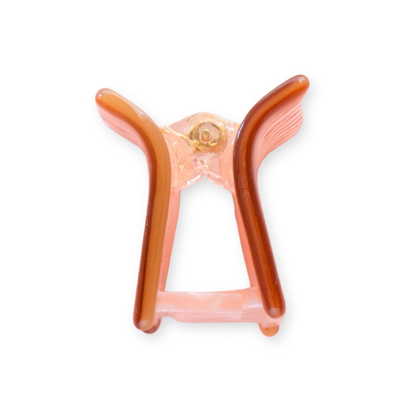 Thread Spool Mini Hair Claw Clip