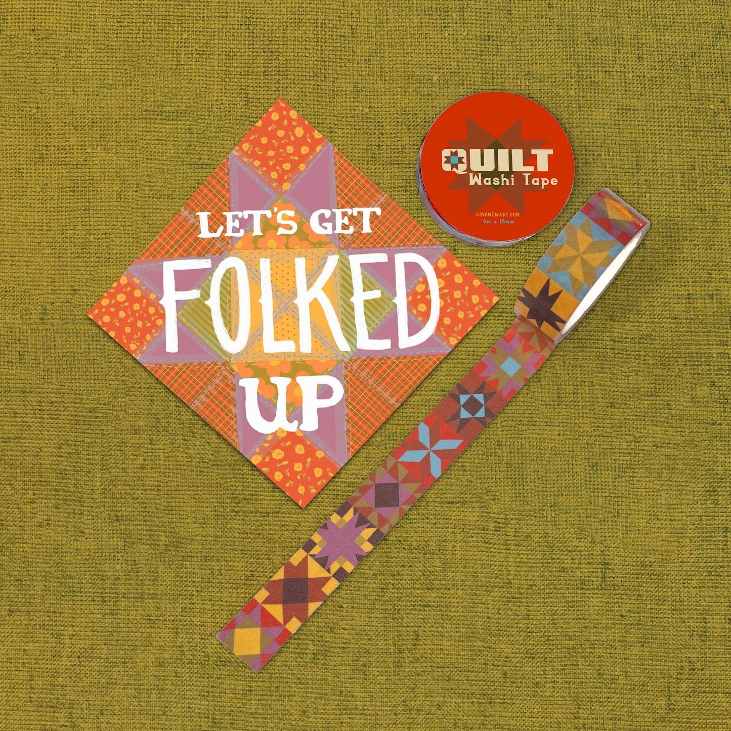 Quilt Washi Tape