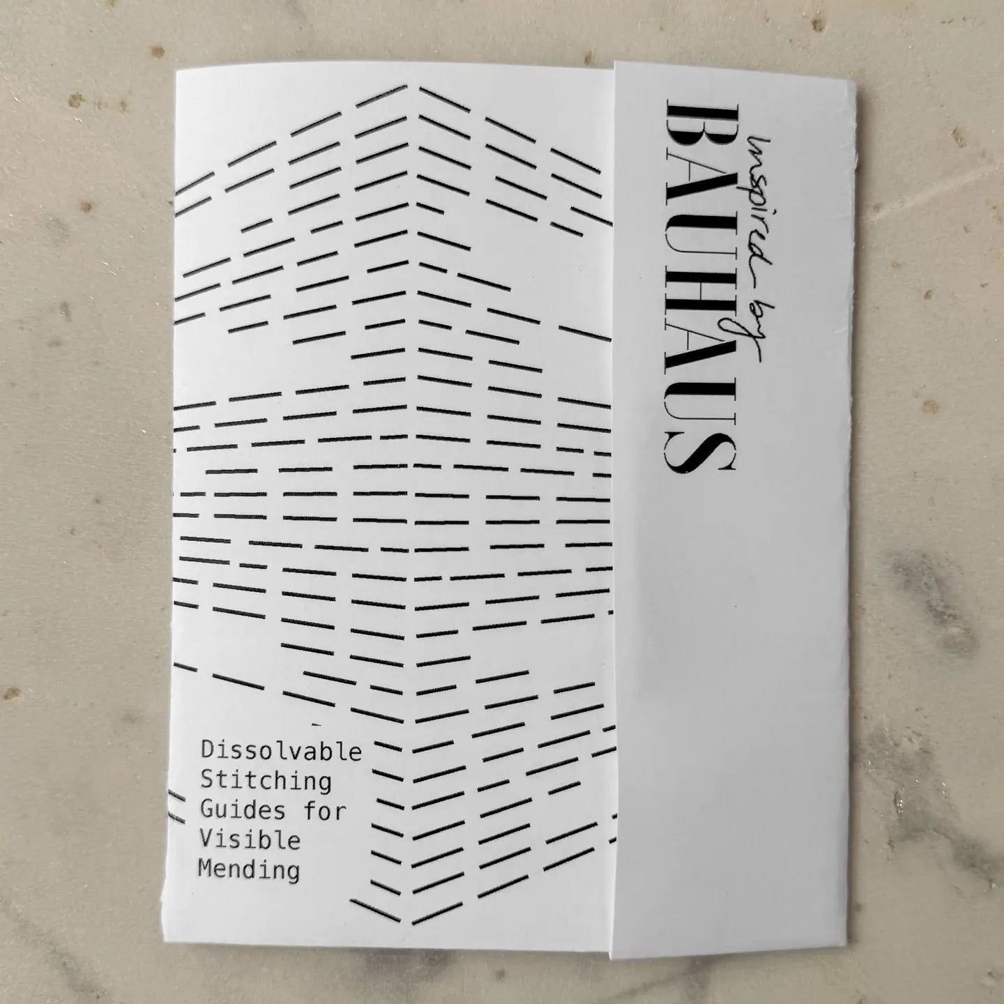 Bauhaus Mending and Embroidery Transfer