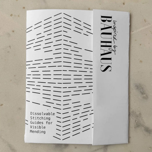 Bauhaus Mending and Embroidery Transfer