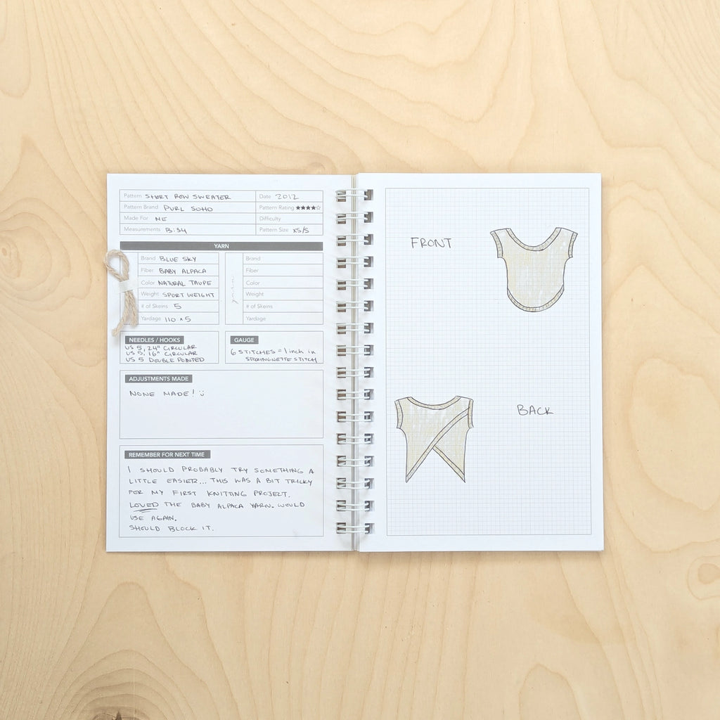 Knitting and Crochet Journal