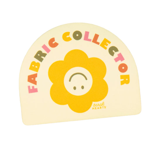 Fabric Collector sticker multicolor - Sarah Hearts
