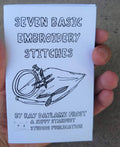 Seven Basic Embroidery Stitches Mini Zine
