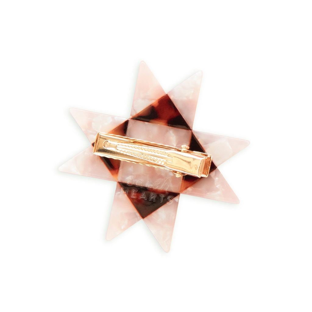 Sawtooth Star Hair Clip - Sarah Hearts
