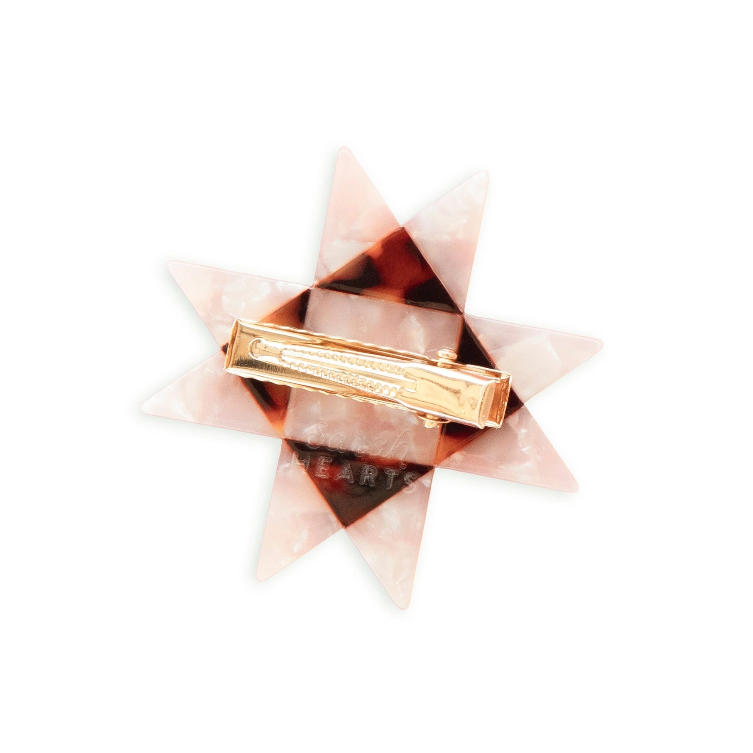 Sawtooth Star Hair Clip - Sarah Hearts