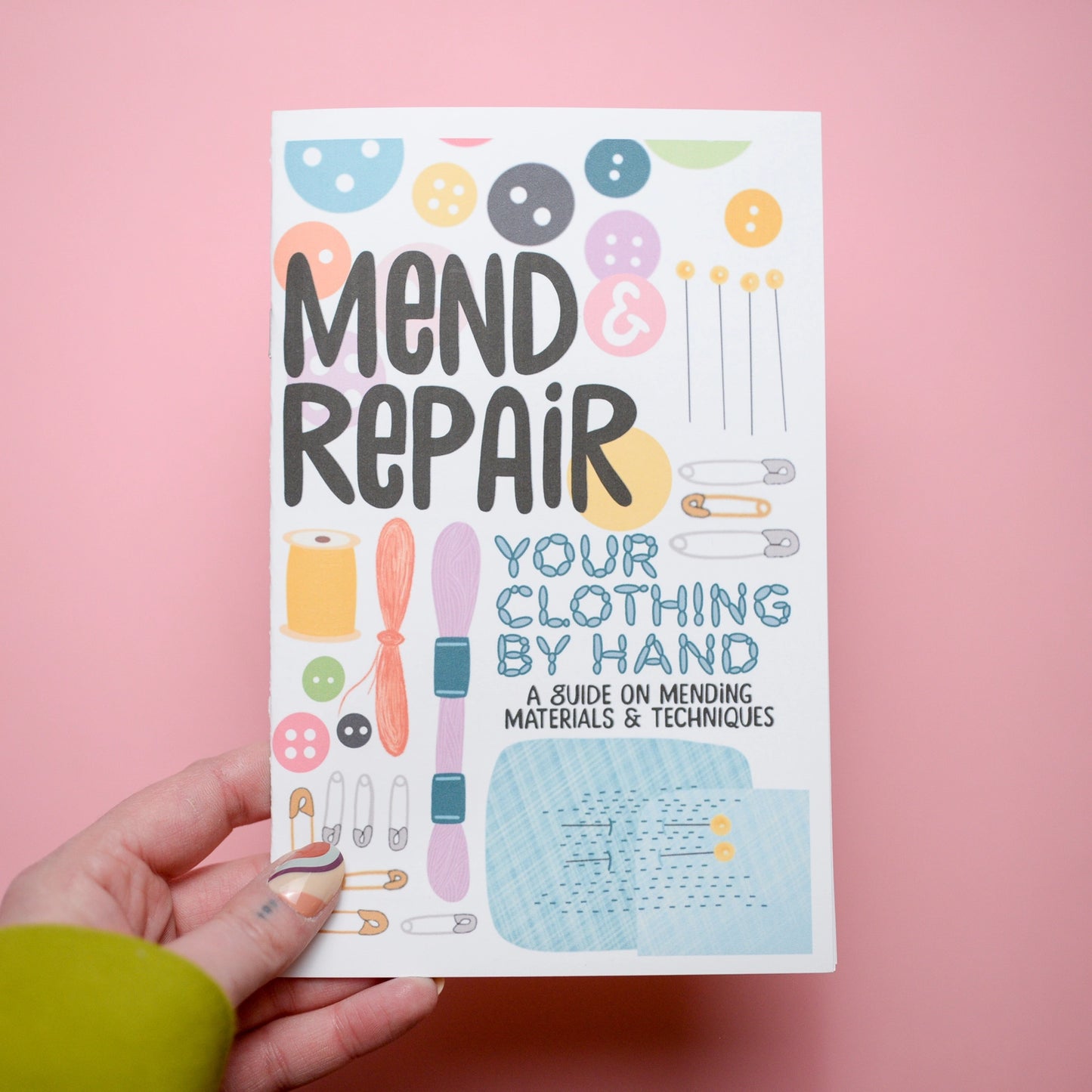 Mend & Repair Your Clothing By Hand Zine