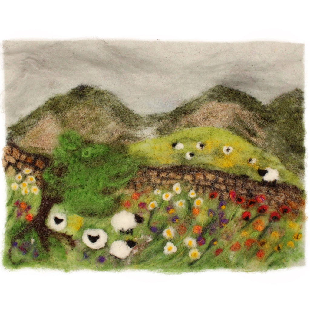 Stormy Landscape Needle Felt Kit