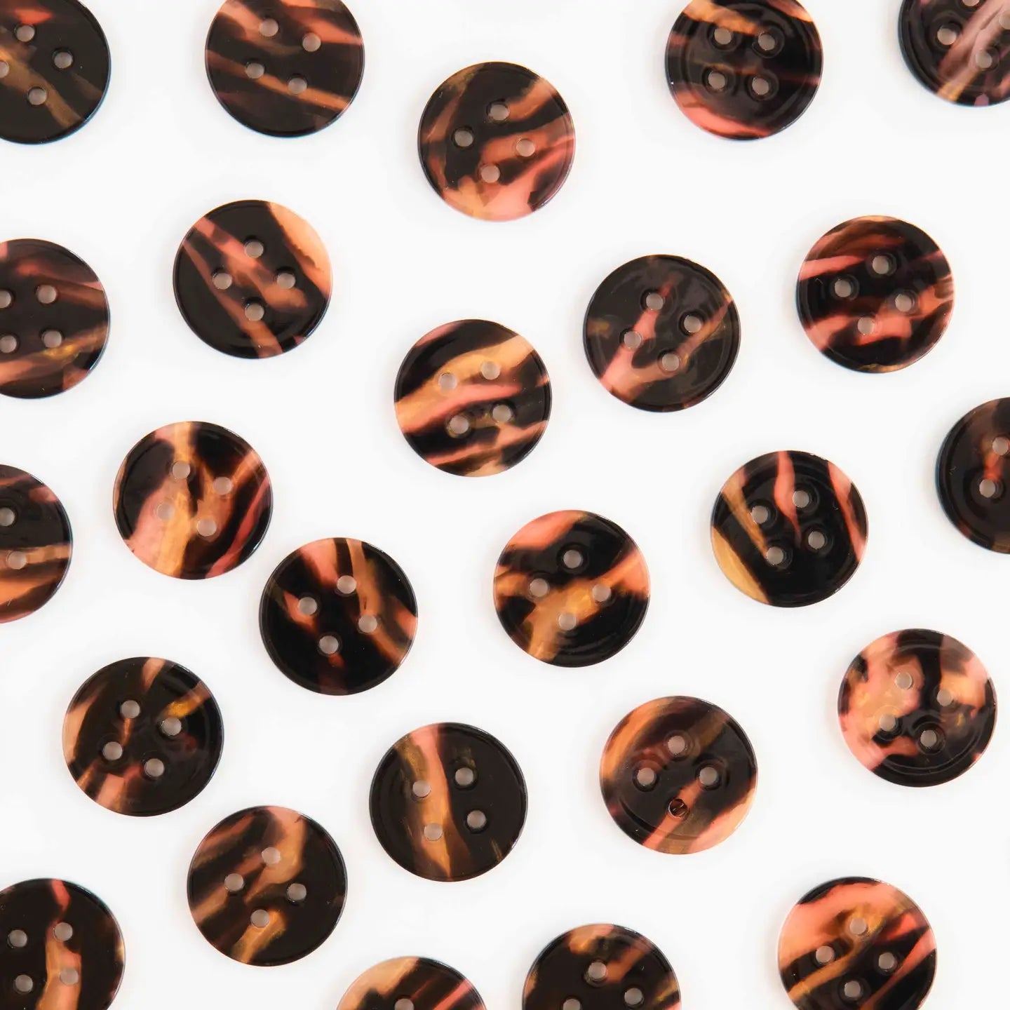 Tortoiseshell Large 1" Buttons