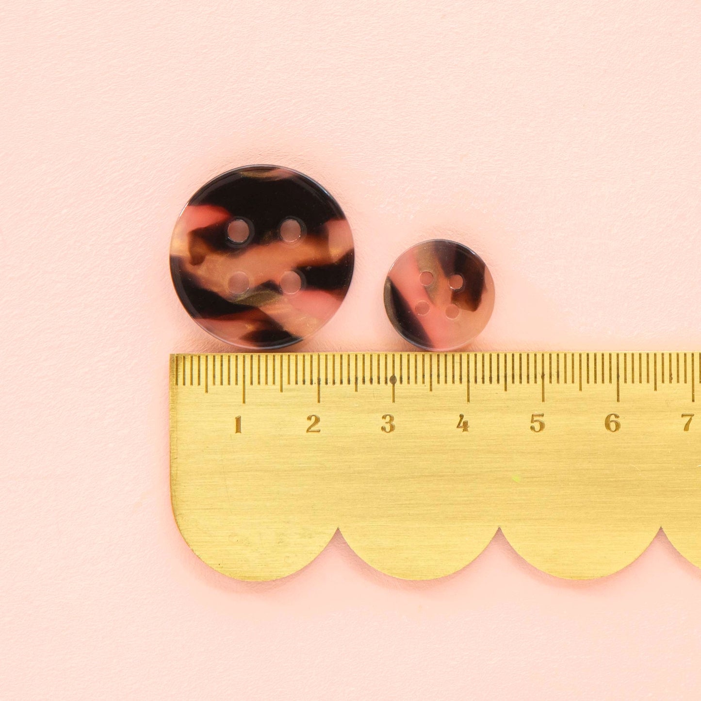 Tortoiseshell Large 1" Buttons
