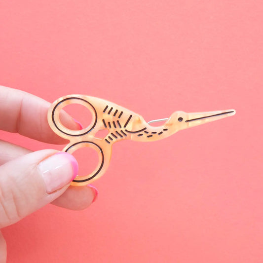 Stork Scissors Hair Clip
