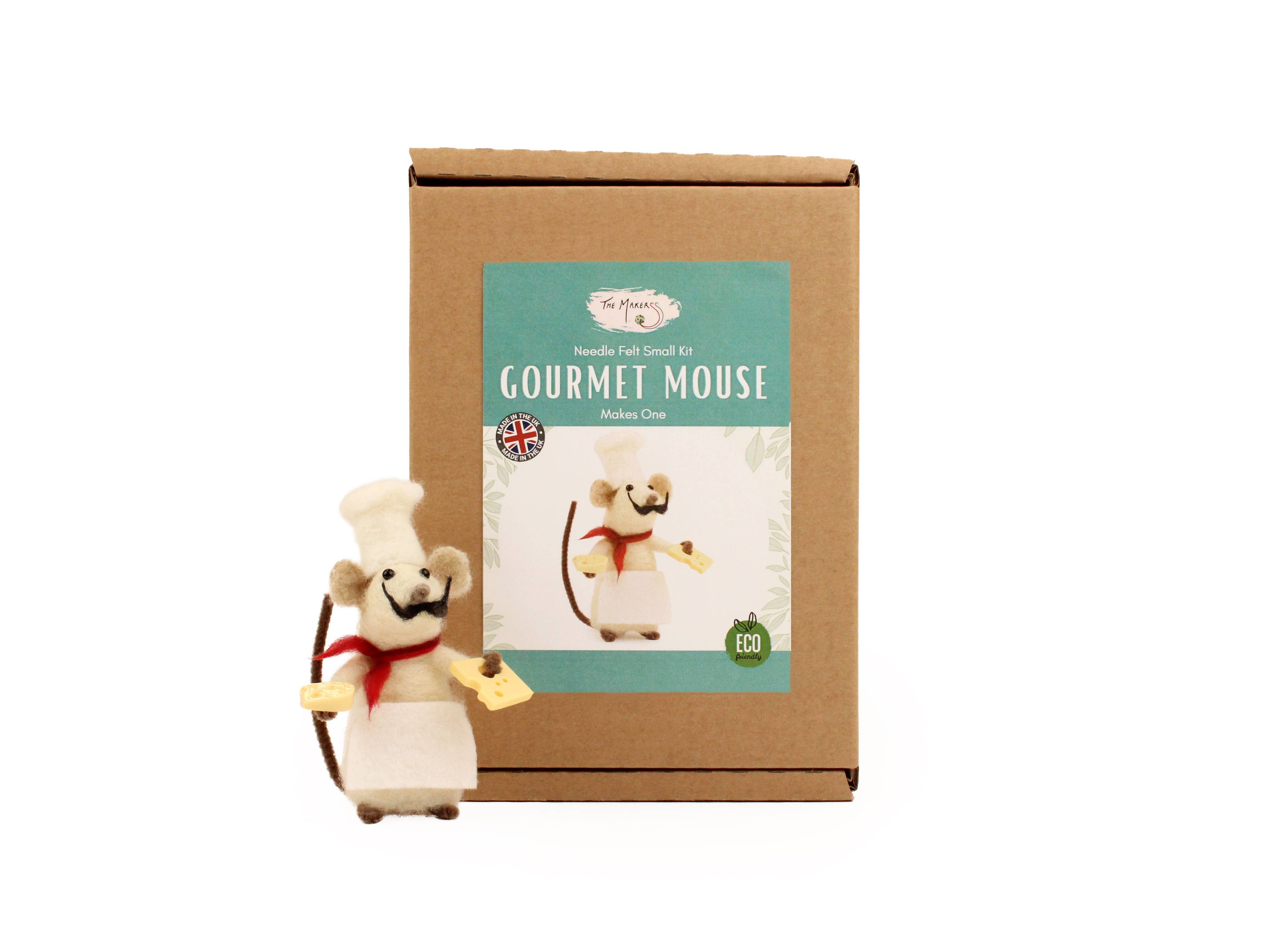 Gourmet Mouse Small Needle Felt Kit