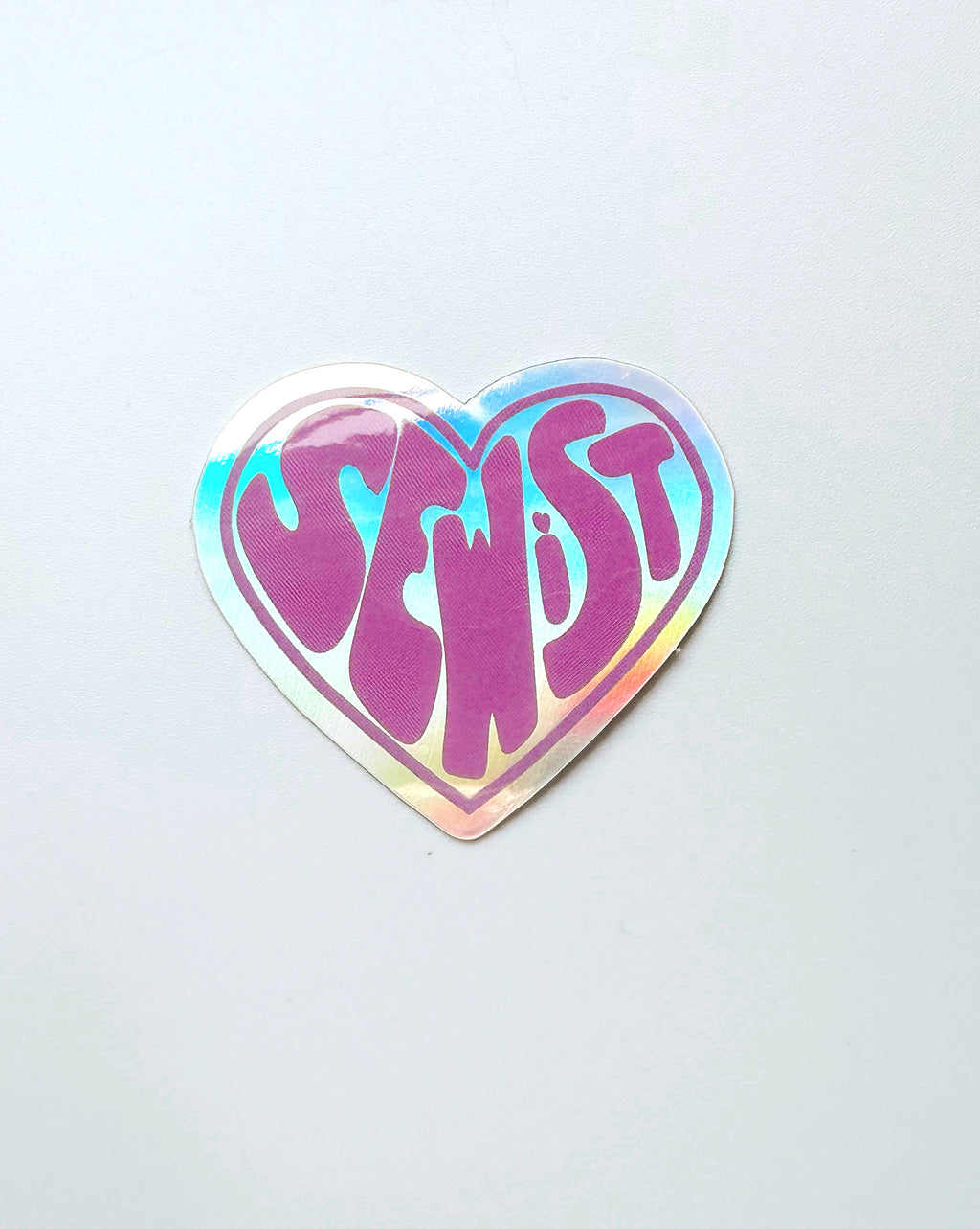 Holographic sewist sticker