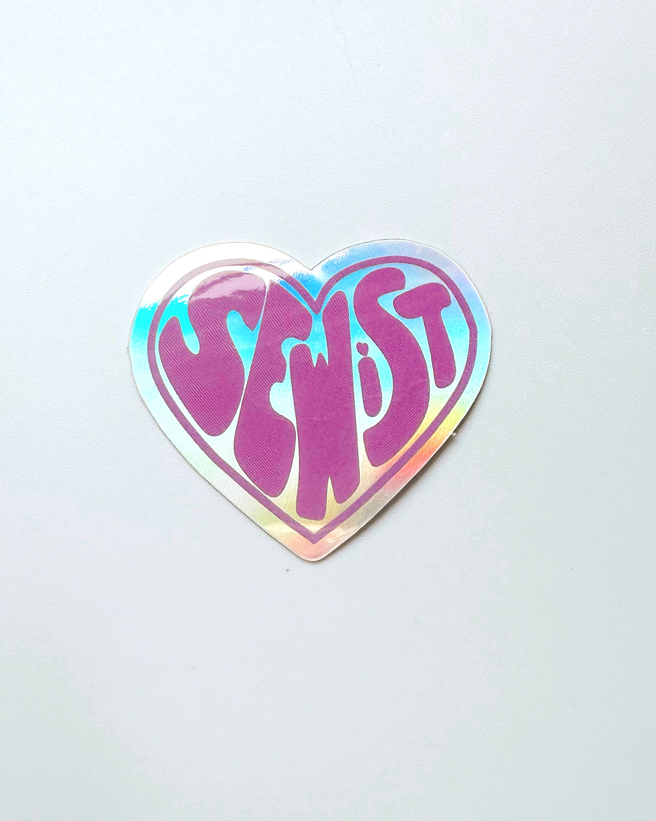 Holographic sewist sticker