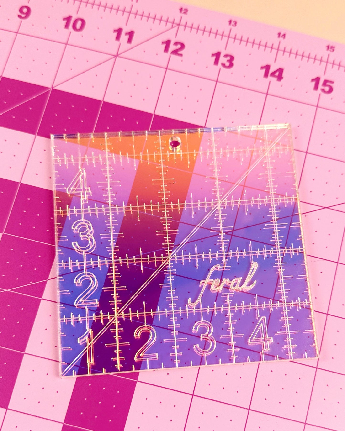 4.5 in Square Quilting Ruler