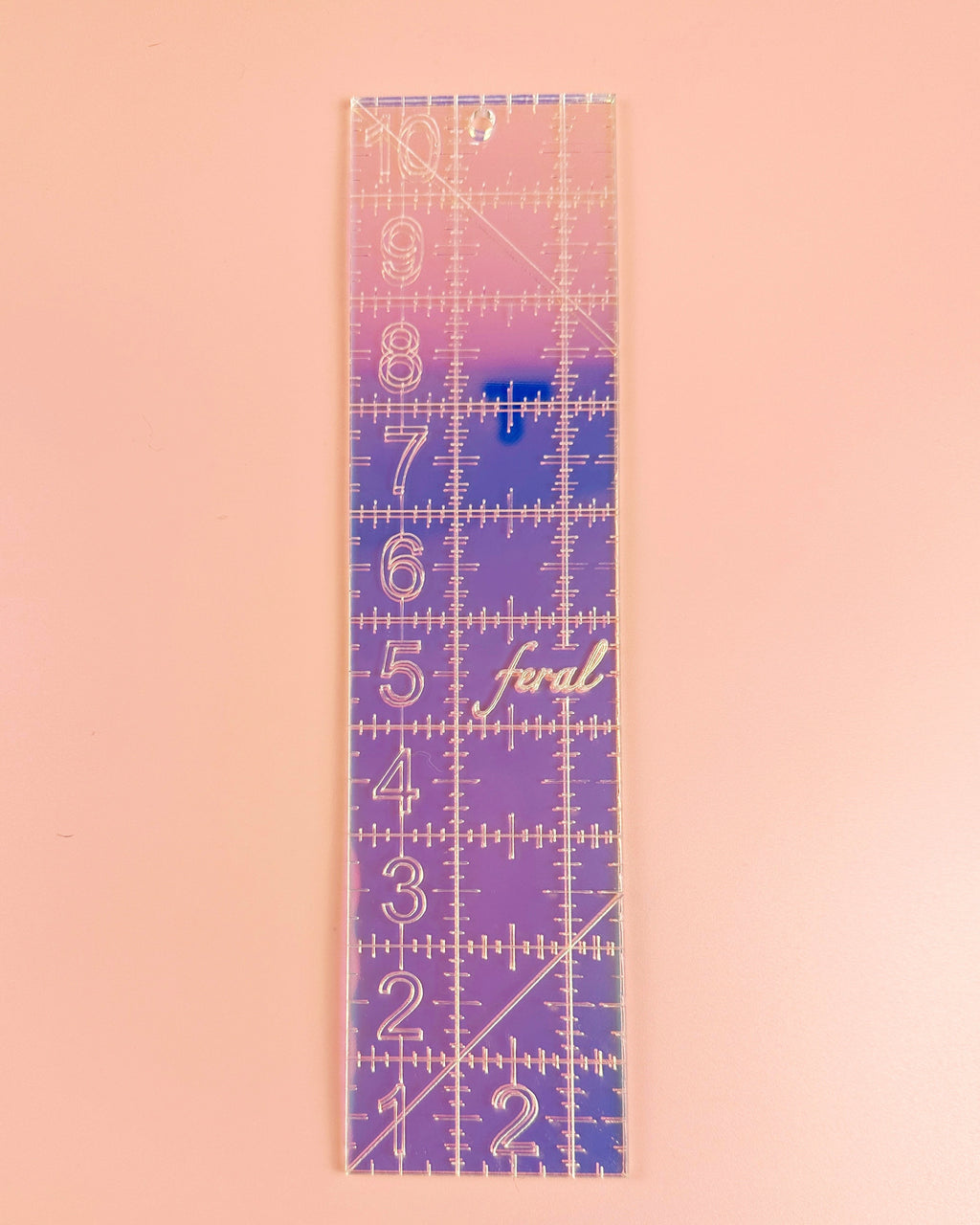 2.5 by 10 in Quilting Ruler
