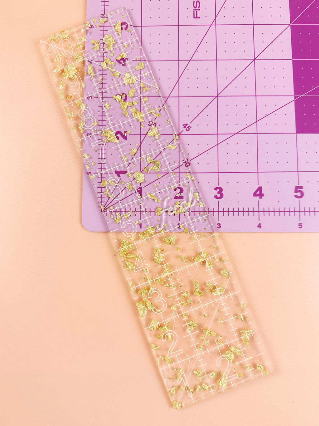2.5 by 10 in Quilting Ruler