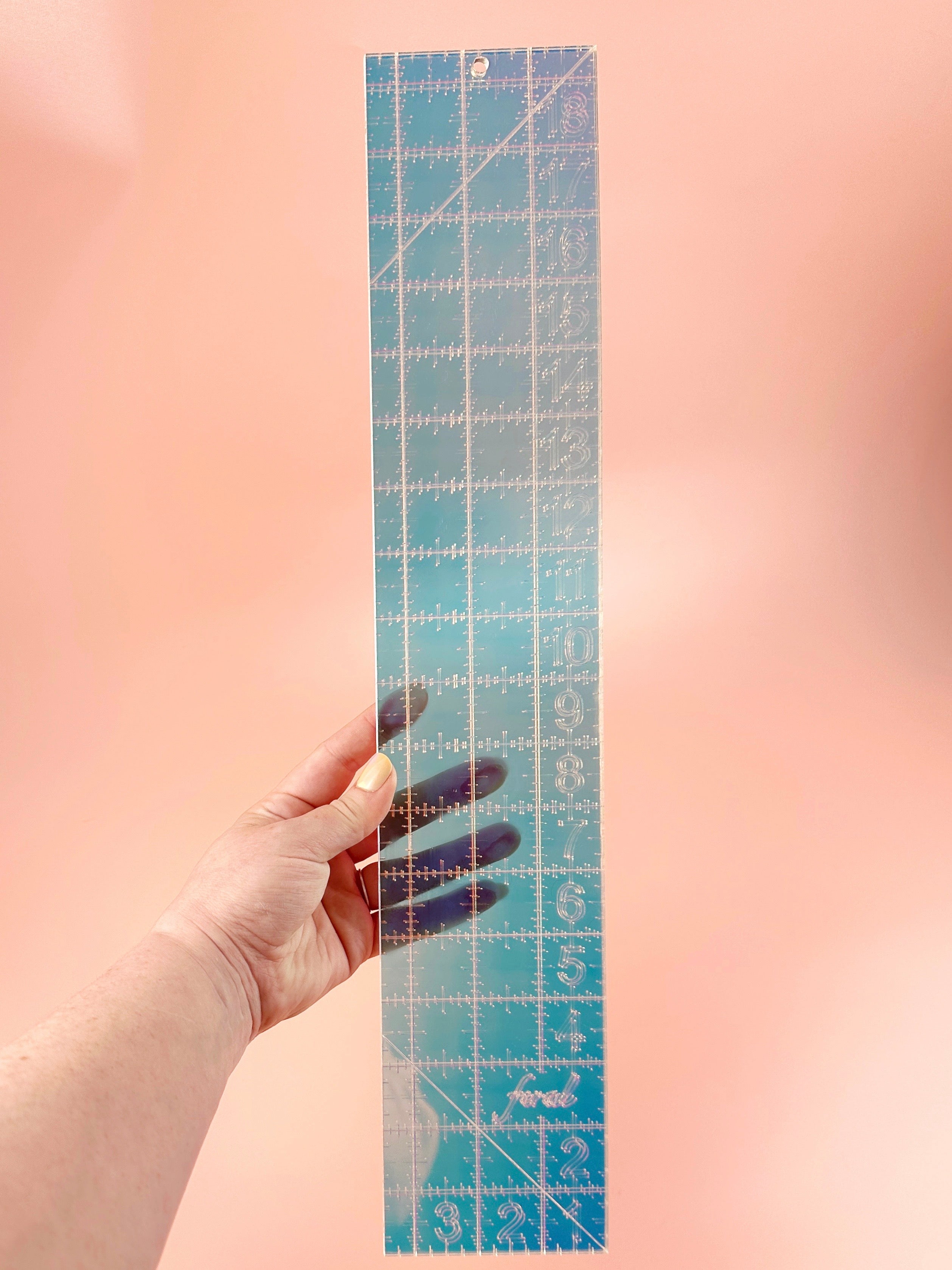 Fat Quarter Quilting Ruler – Feral Notions