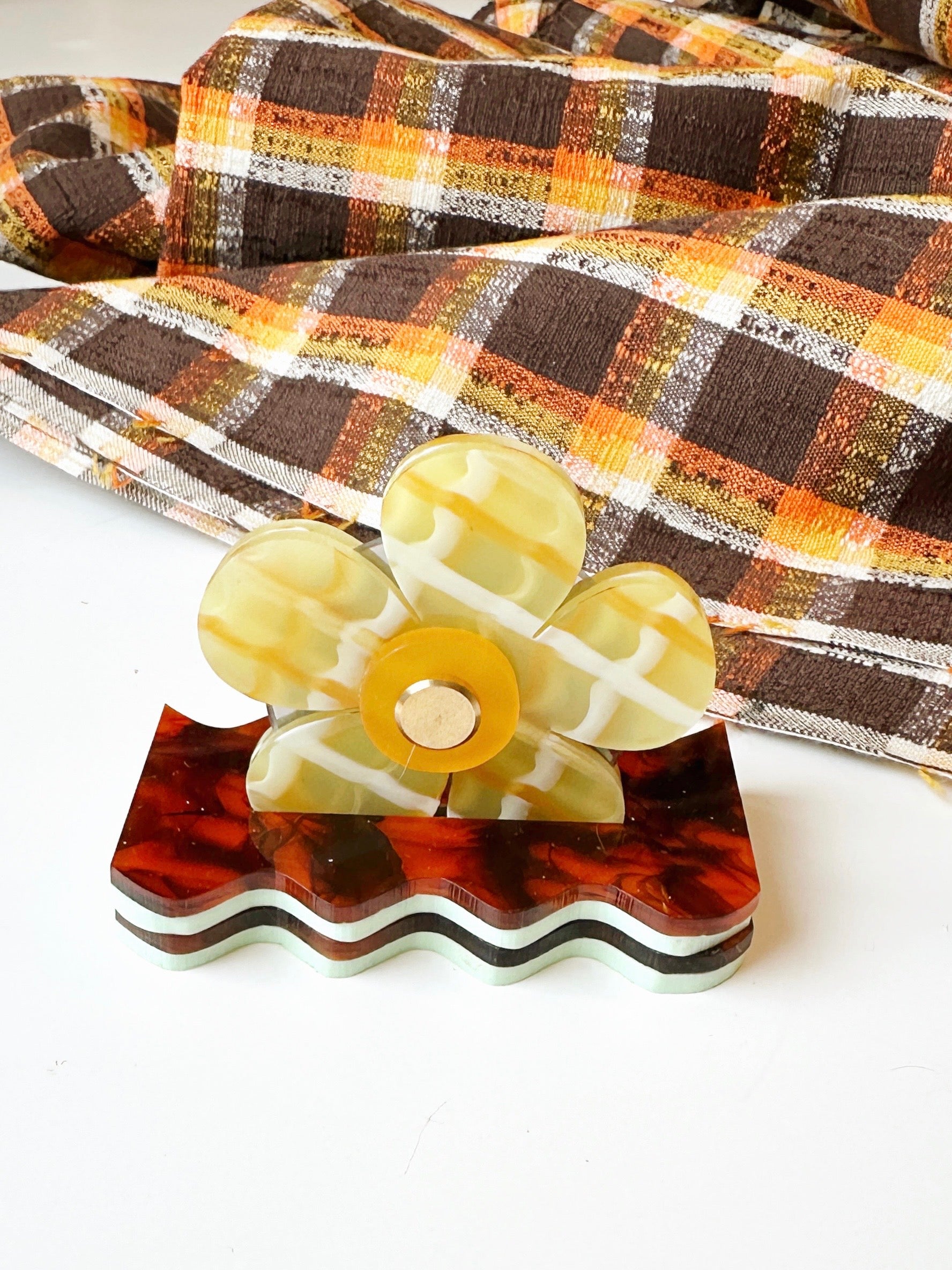 Retro flower thread cutter – Feral Notions