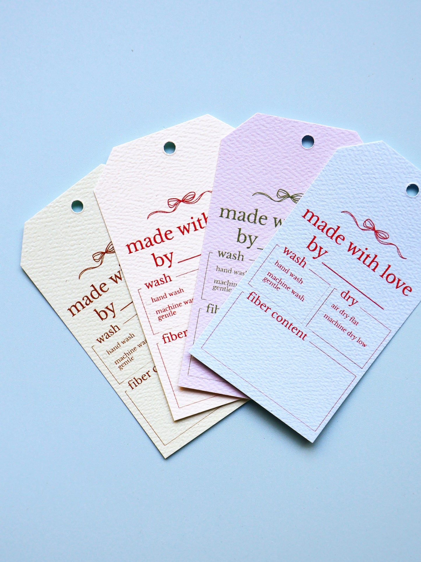 Handmade gift tags