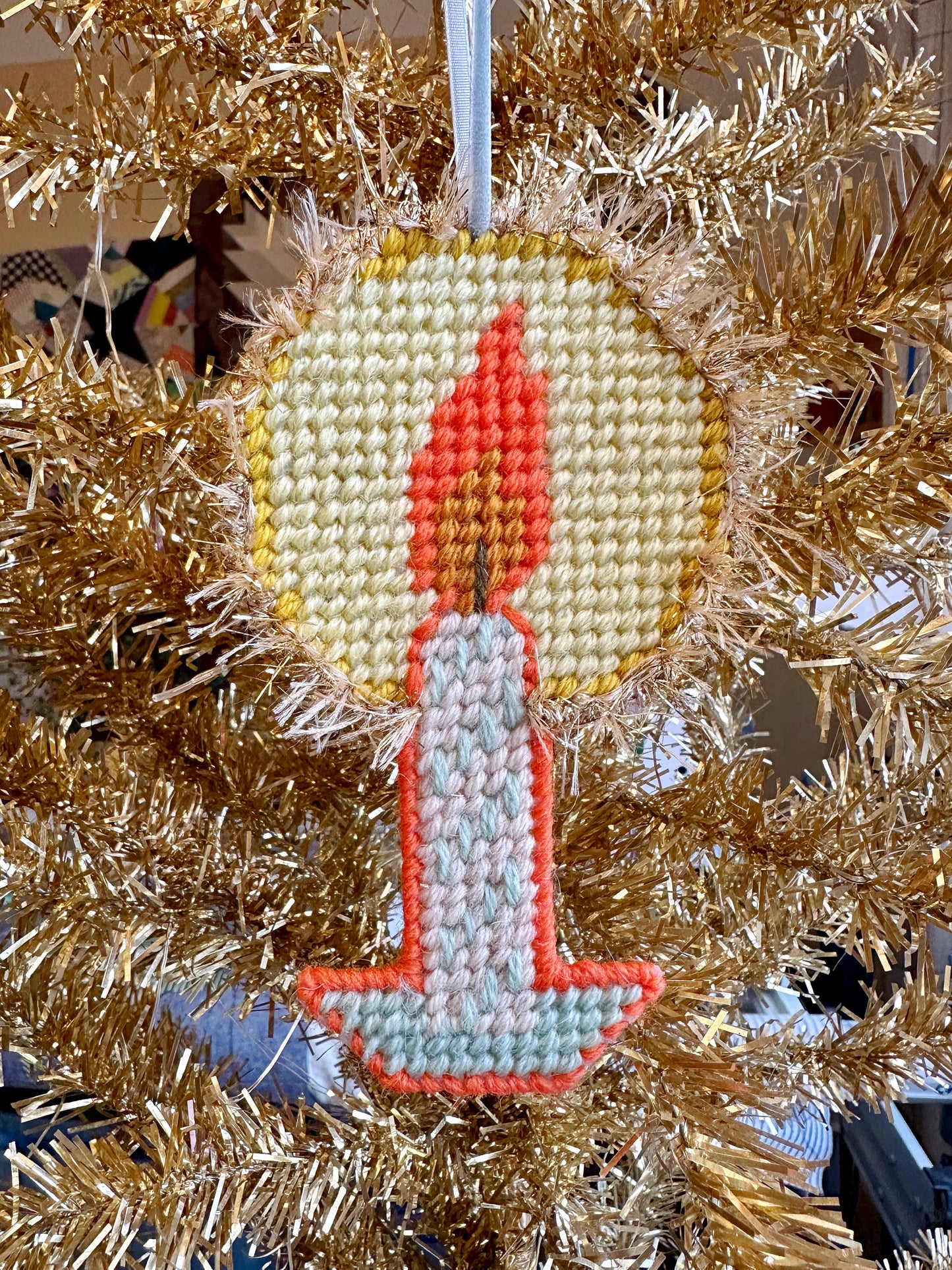 DIGITAL DOWNLOAD 3 needlepoint ornament patterns
