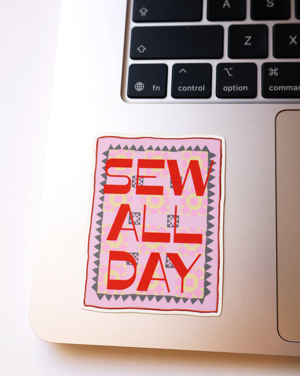 Sew all day sticker